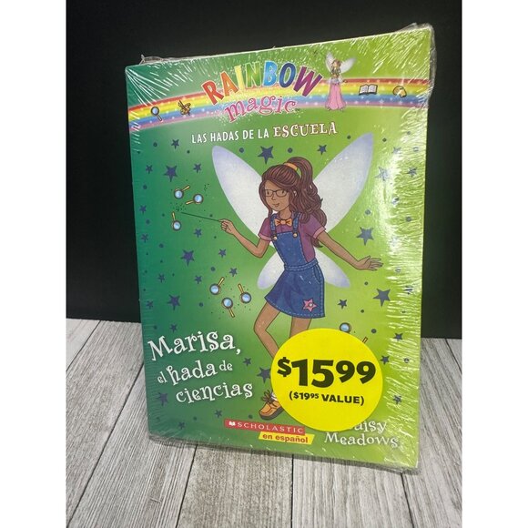 The School Day Fairies lot of 4 Books Rainbow Magic New Sealed Spanish Language - Picture 1 of 3